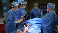 Luna on the operating table getting some Nozawa Power on The Bold and the Beautiful | Image: CBS